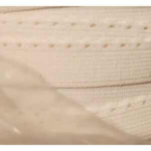 150 Yards (Spool) - stretch white 5/8" elastic - a little dusty from storage